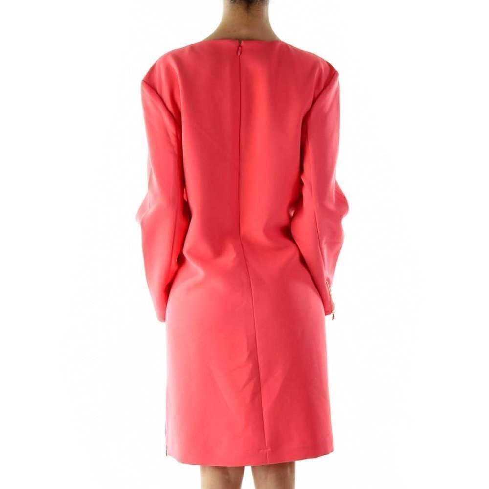 Wonder Pink Zippered Dress - Picture 3 of 3
